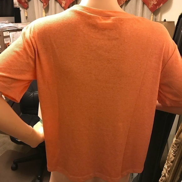 ABOUND ribbed knit hi-lo tee size XXS NWT - Picture 4 of 6